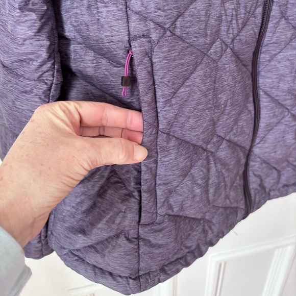 Women’s Paradox Purple Packable Lightweight Down Puffer Jacket Size XL - Picture 3 of 16